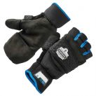 ProFlex® 816 Thermal Fingerless Winter Work Gloves / Flip-Top Mittens