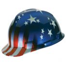 American Stars & Stripes V-Gard Hard Hat