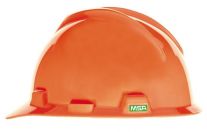 Large MSA V-Gard Hard Hat w/Ratchet Suspension 