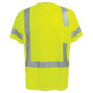 GLO-018 - FrogWear® HV - High-Visibility Self Wicking Polyester Short Sleeved Shirt