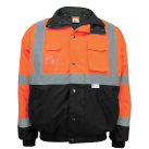 GLO-EB4 - FrogWear® HV - High-Visibility Orange Winter Bomber Jacket