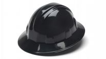 Pyramex SL Series Full Brim Hard Hat 4-Point Ratchet