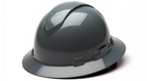 Pyramex Ridgeline Full Brim Hard Hat Vented 4-Point Ratchet