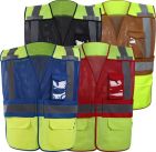 PUBLIC SAFETY VEST W/ ADJUSTABLE WAIST