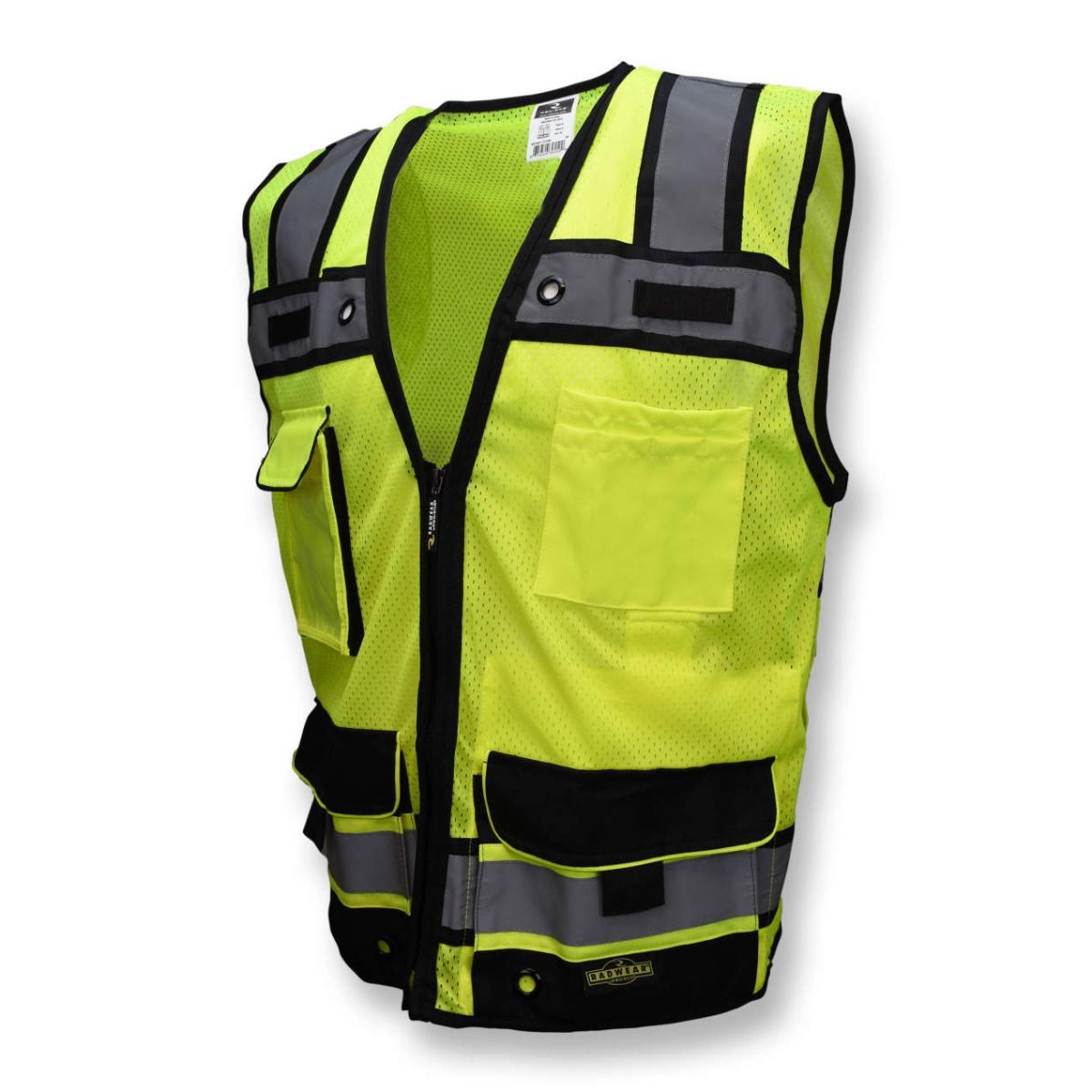 10 x safety vest puncture vest accident vest washable crease resistant neon yellow safety vest Safety vest KFZ EN 471 360 degree visibility Star-Line®