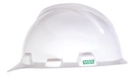 MSA Standard PINK V-Gard Cap Style Safety Hard Hat Ratchet Suspension Fast Ship! 
