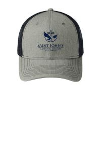 St. John's School Spiritwear C112 Port Authority® Snapback Trucker Cap with Embroidered logo