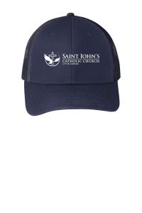 St. John's Church Parishwear C112 Port Authority® Snapback Trucker Cap with Embroidered logo