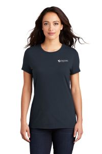 St. John's Church Parishwear DM130L District ® Women’s Perfect Tri ® Tee with Screen Printed Logo