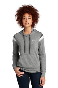 St. John's Church Parishwear LNEA108 New Era ® Ladies Heritage Blend Varsity Hoodie with Embroidered Logo