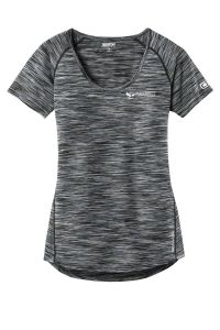 St. John's Church Parishwear LOE326 OGIO® ENDURANCE Ladies Verge Scoop Neck with Screen Printed Logo