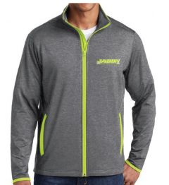 Mens Sport-Tek® Sport-Wick® Stretch Contrast Full-Zip Jacket
